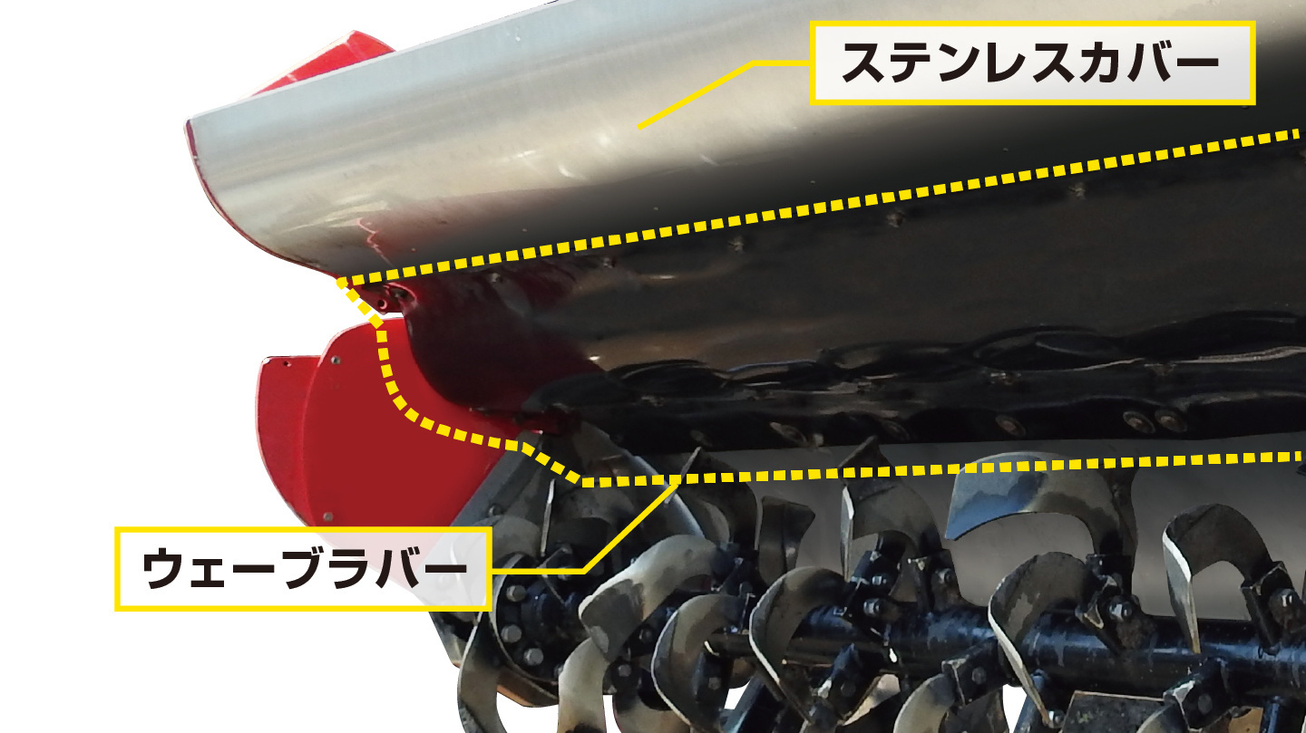 ウェーブ、ステンレスカバー